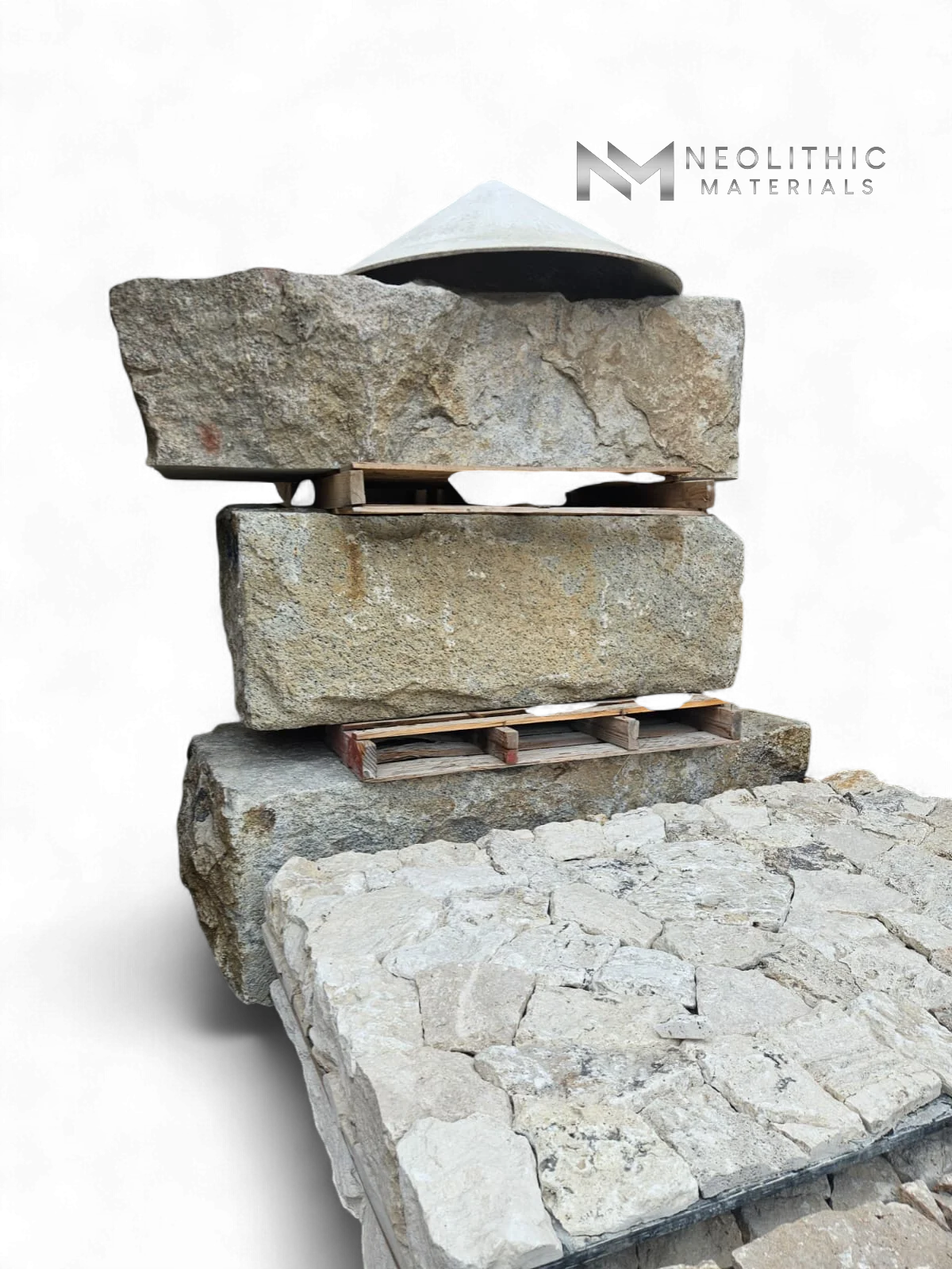 Antique Granite Blocks
